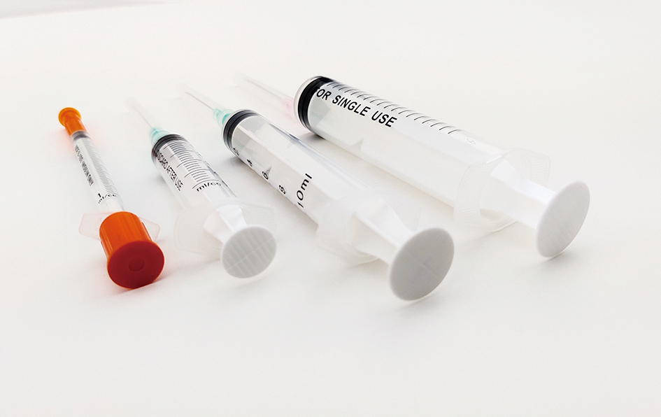 Disposable Syringe with Needle