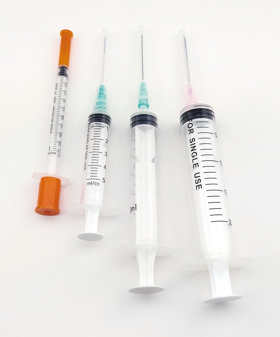 Disposable Syringe with Needle