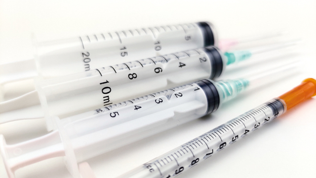 Disposable Syringe with Needle