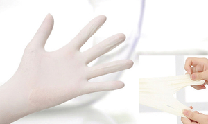 Disposable surgical gloves for medical use