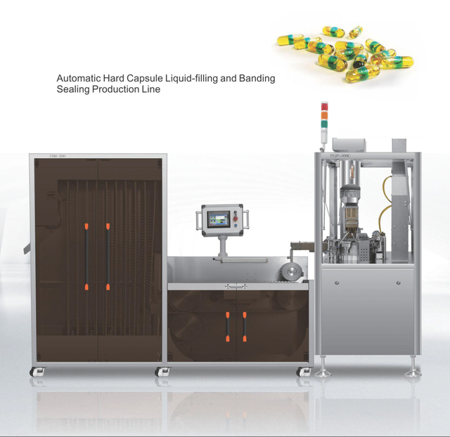 Automatic Hard Capsule Liquid-filling And Banding Sealing Production Line